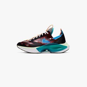 USED Nike N110 D/MS/X Dimsix; Men's Sz. 12.5/Color:Black/Blue Hero/Blue Gaze